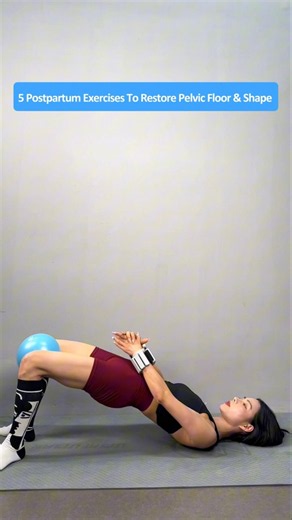 5 Postpartum Home Exercises To Strengthen Pelvic Floor, Improve Core And Shape Glutes
