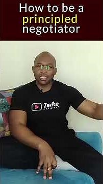 How to be a principled negotiator #NegotiationSKILLS