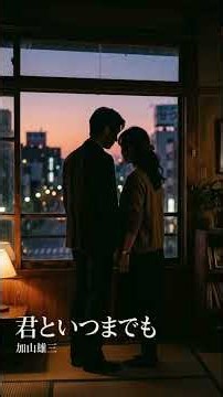 加山雄三君といつまでも夕闇に包まれる二人の時間…🌆いつまでも、君と一緒に。✨#加山雄三 #君といつまでも