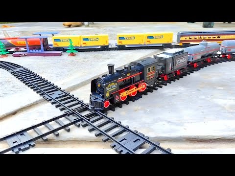 Two charming miniature classic locomotives with stunning details.