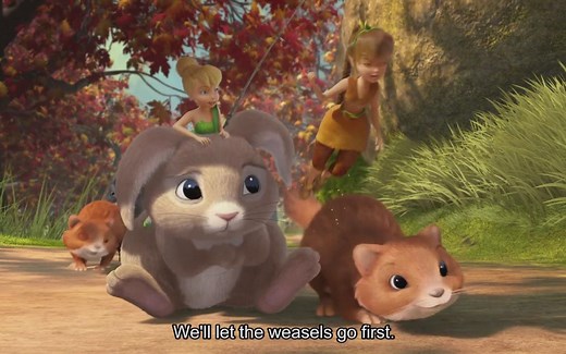 [高清]看动画学英语 小叮当：羽翼之谜 Tinker Bell Secret of the Wings