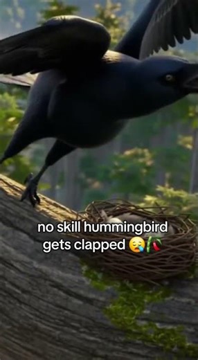 no skill hummingbird gets clapped