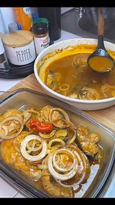 Poisson en Sauce 🐟 🌶️ #fishstew #fishrecipe #haitianfood | Neyoo Osekou