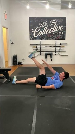 Alternating toe touch