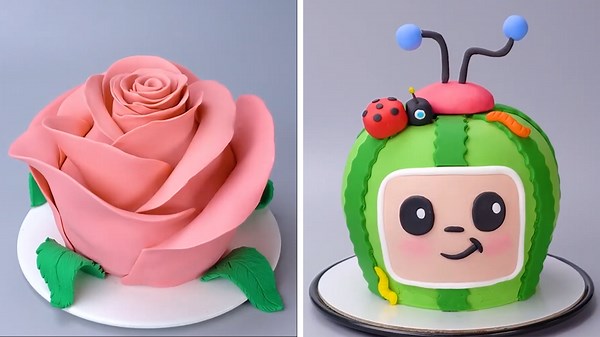 How to Make Cartoon Bug Cake and Snack Tube Cake