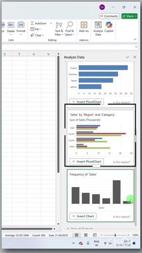 Excel Function Pivot Tables