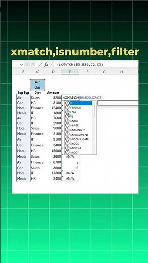 Excel Hack: Filter Multiple Values Automatically!
