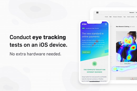 Une application de eye tracking gratuite sur l'App Store