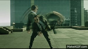 The Matrix: Dodge this on Make a GIF