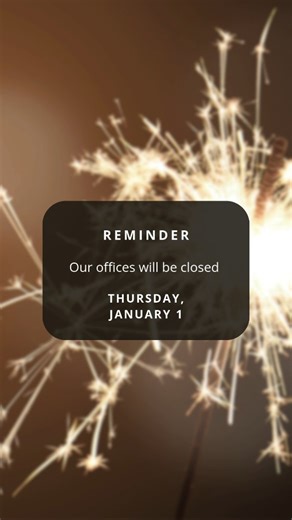 🎆 New Year’s Holiday Office Hours 🎆 As we ring in 2026, please note our holiday schedule: 📅 Thursday, January 1 – Closed 📅 Friday, January 2 – Open We wish all our clients, partners, and team members a Happy New Year! 🥂✨ Here’s to a bright and successful 2026! 💙 | Fidelity National Title Norcal