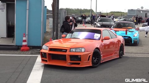 JDM Tuner Cars Accelerating! GT-R MTR800, 1000HP R33, WRX STI, RX7, 200SX