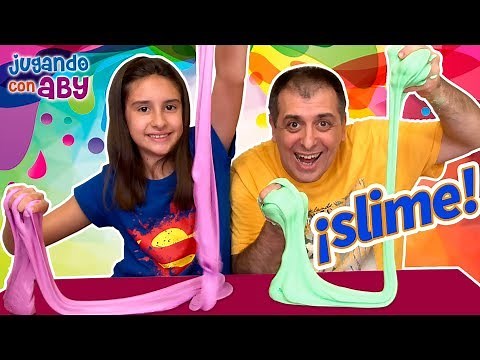 POR FIN hago SLIME! Pido permiso a Jordi y Bego. Fluffy Challenge.