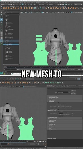 Character Modeling tips: LowPoly process. #mayatutorial