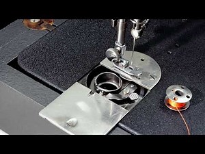 VINTAGE SINGER 66 SEWING MACHINE ROUND BOBBIN COMPLETE THREADING DEMO