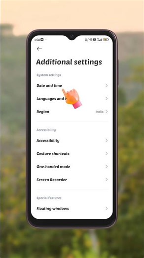 How to set time and date automatically / #youtubeshorts #shortvideo #trendingreels