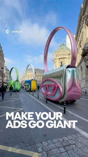 Imagine your product turned giant. With Seedance 1.5 Pro and Zeely, you can build a modern Gulliver’s world. A familiar city like Paris, real streets, real people — and a product that suddenly takes over the space. Seedance works well when you want to turn a product or fashion idea into a visual metaphor. Go larger than life and catch that mid-scroll pause, the moment when curiosity kicks in before logic does. Because emotion comes first, before anyone even knows what the product is. You’re not 
