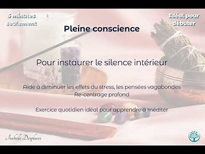 Méditation en Pleine Conscience - 5min - facile - idéal pour débuter