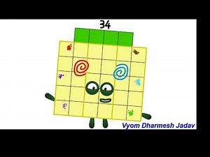 Numberblocks fibonacci sequence from 1-10000| numberblock