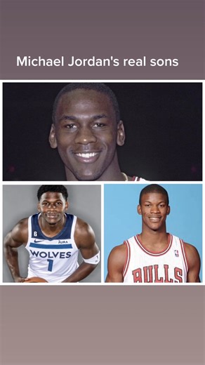 Celebrity Lookalikes: Jimmy Butler and Anthony Edwards Resembling Michael Jordan