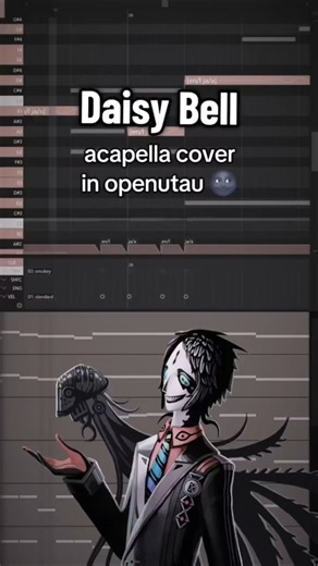 a test of my diffsinger voicebank.. #vocaloid #diffsinger #utau #openutau #Koiid