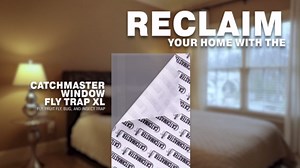 Catchmaster Window Fly Traps 12-Pack XL, Fruit Fly Traps for Indoors, Disposable Bulk Bug Catcher, Waterproof Insect Glue Trap, Adhesive Fly Strips, Pest Control for Home, Kitchen, & Garage