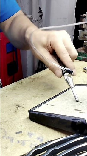 The Classic Touch: Precision Riveting in Glasses Frame Manufacturing | Factory ASMR #eyewear