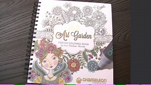 This is NOT your ordinary colouring book!! With 20 beautiful poster designs to colour from artist Lori Gardner Woods, the Chameleon Colouring Book promises you endless colouring fun! :) Now available in the Chameleon Pens stores http://shopuk.chameleonpens.com/coloring-books-cards/ http://store.chameleonpens.com/coloring-books-cards/ http://shopau.chameleonpens.com/coloring-books-cards/ http://shop.chameleonpens.com/coloring-books-cards/ | Chameleon Art Products