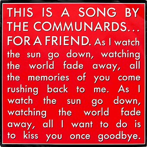 The Communards - For A Friend