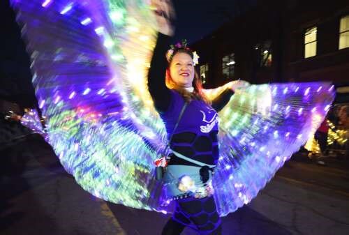 Snowdown Light Parade offers a journey back in time