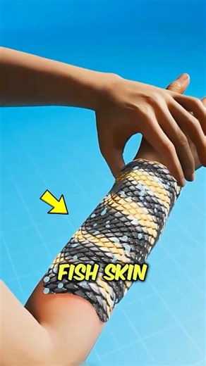 What If Fish Skin Could Heal Burns Faster Than Medicine? #viral
