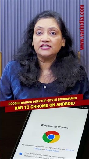 Google Brings Desktop-Style Bookmarks Bar to Chrome on Android