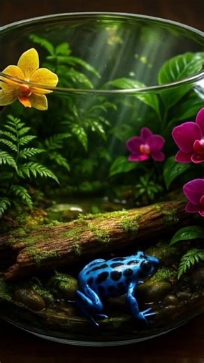 Let the sounds of a frog in nature calm your frazzled nerves #asmr #calming #naturesounds #frogs