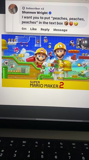 3.5K views · 65 reactions | Mario Maker 2 + Peaches = 樂 #SuperMarioMaker2 #photoshop #ai | Super Pat World | Facebook