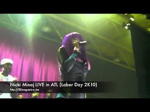 Nicki Minaj Performs Live in Atlanta