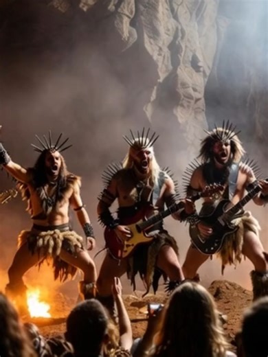 Cavemen Punk Rock Party 🔥 A raw prehistoric punk explosion where cavemen rage inside a torch-lit cave. Distorted guitars, primitive drums, tribal shouting, and pure rebellion collide in a Stone Age punk anthem. No rules. No kings. Just chaos, energy, and underground punk spirit. #CavemanPunk #PunkTikTok #PrehistoricRock #UndergroundPunk #rock #fyp