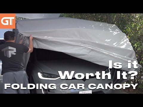 Review: Folding Car Canopy for Protection and Shelter from the Elements | Ikuby Carport Review