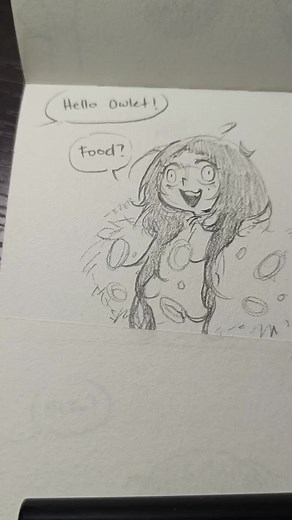 Owlet now wanders around all on her own with only a random stick as her company.