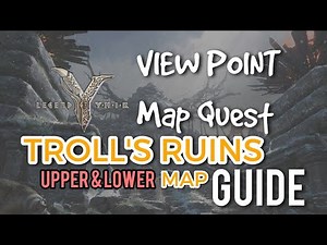 LEGEND OF YMIR | VIEW POINT Map Quest [The Troll's Ruins Upper & Lower Level] GUIDE