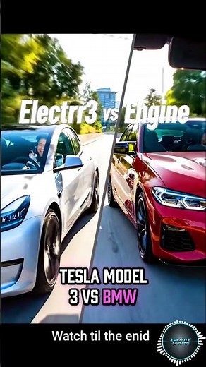 Tesla Model 3 vs BMW 3 Series | Stunning Electric vs Engine Showdown