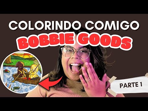 Inspiração para seu ✨BOBBIE GOODS✨ | Colorindo Comigo com TEXTURAS, ILUMINAÇÃO e Marcadores TOUCH