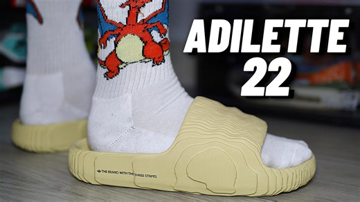 Worth a Look! Adidas Adilette 22 Slide On-Feet Review