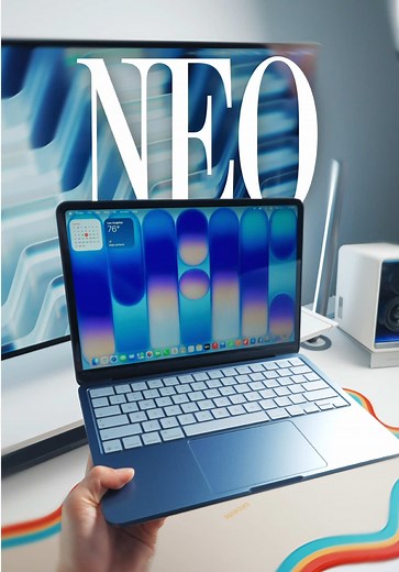 Introducing the Affordable MacBook Neo in Indigo