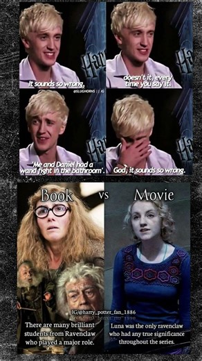 Harry Potter Memes: Draco’s Slip-up & Ravenclaw Erasure the harry wants to go .#harrypotter #marvel.