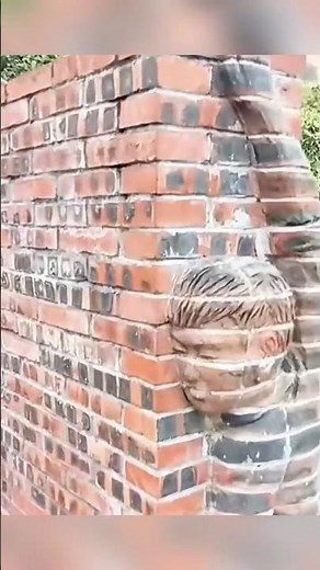 A Work of Art Made from Ordinary Bricks! True Creativity 🔥🎨