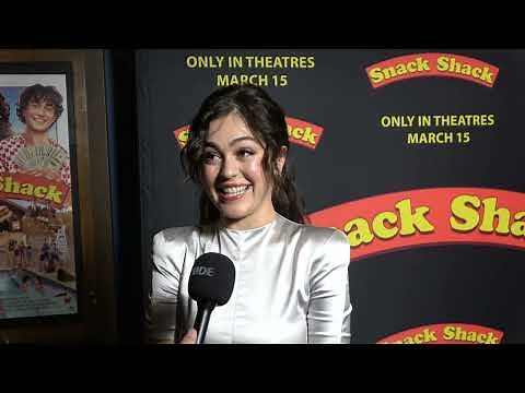 Mika Abdalla Carpet Interview at Snack Shack Premiere