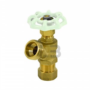 [Hot Item] Brass Boiler Drain with Compression Connection