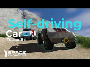 Self-Driving Traffic in Space Engineers?! | RoadPilot Teaser