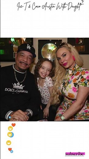 Ice T & Coco Austin With Daughter