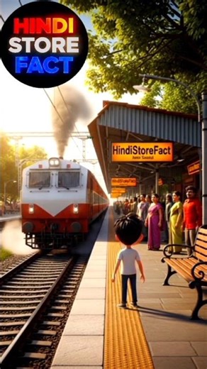 How Did Trains Start? The First Train in the World 🚆 | Amazing Fact #shorts