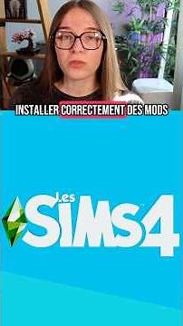 Installer correctement des mods et des cc’s sur Les Sims 4 ! 🤍 #sims4mods #sims4cc #sims4 #sims